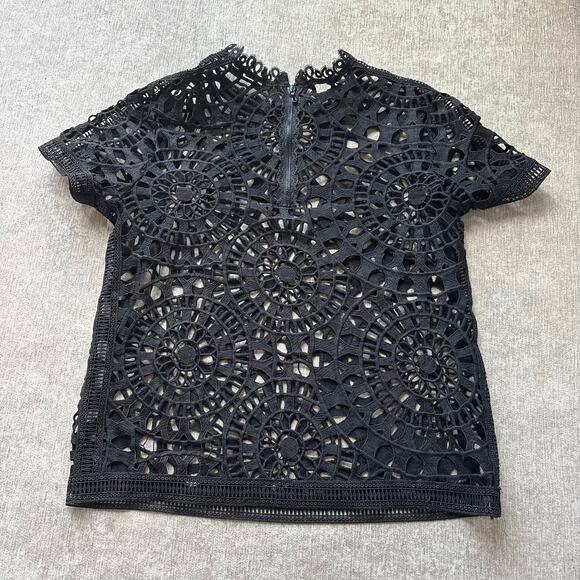 Black Lace Top - Picture 4 of 4